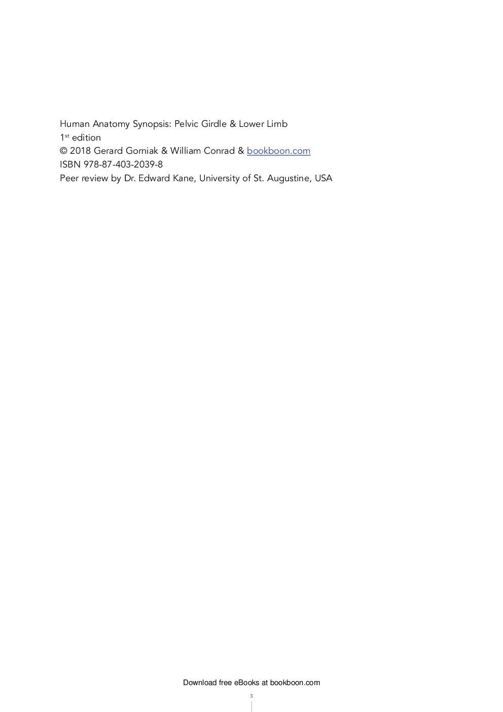 Human Anatomy Synopsis Pelvic Girdle And Lower Limb - Page 3