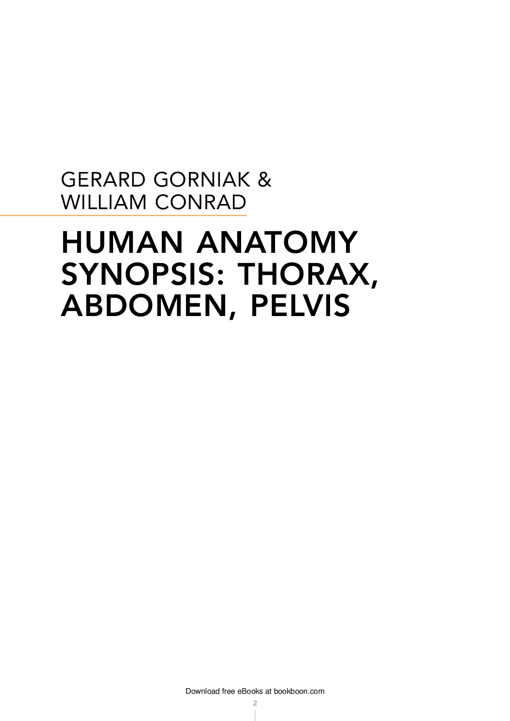 Human Anatomy Synopsis Thorax Abdomen Pelvis - Page 2