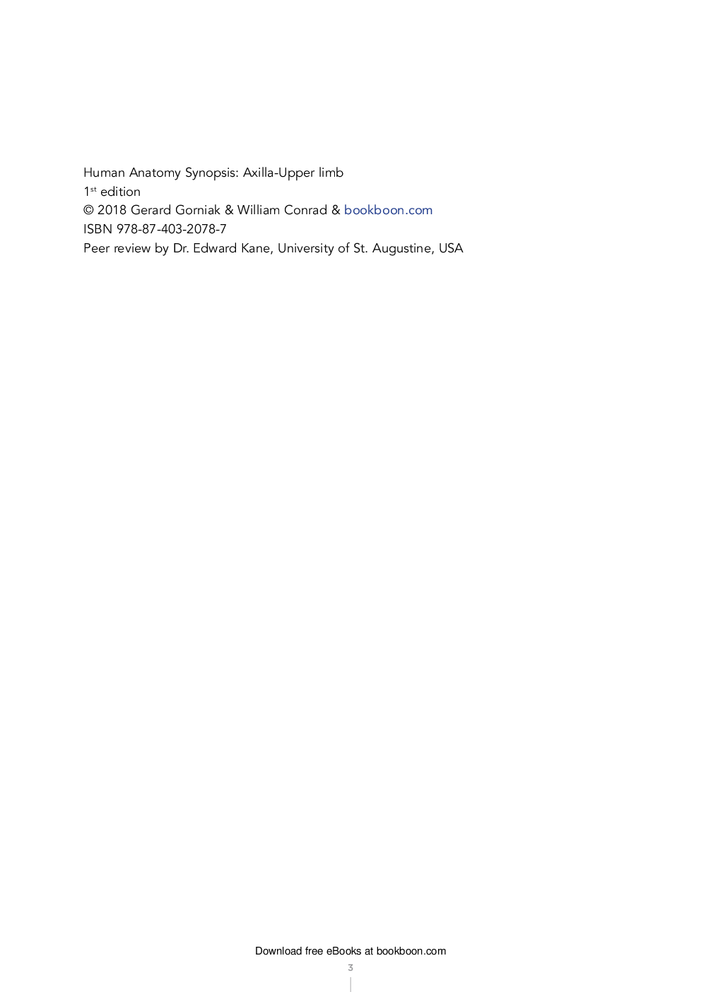 Humane Anatomy Synopsis  - Page 3