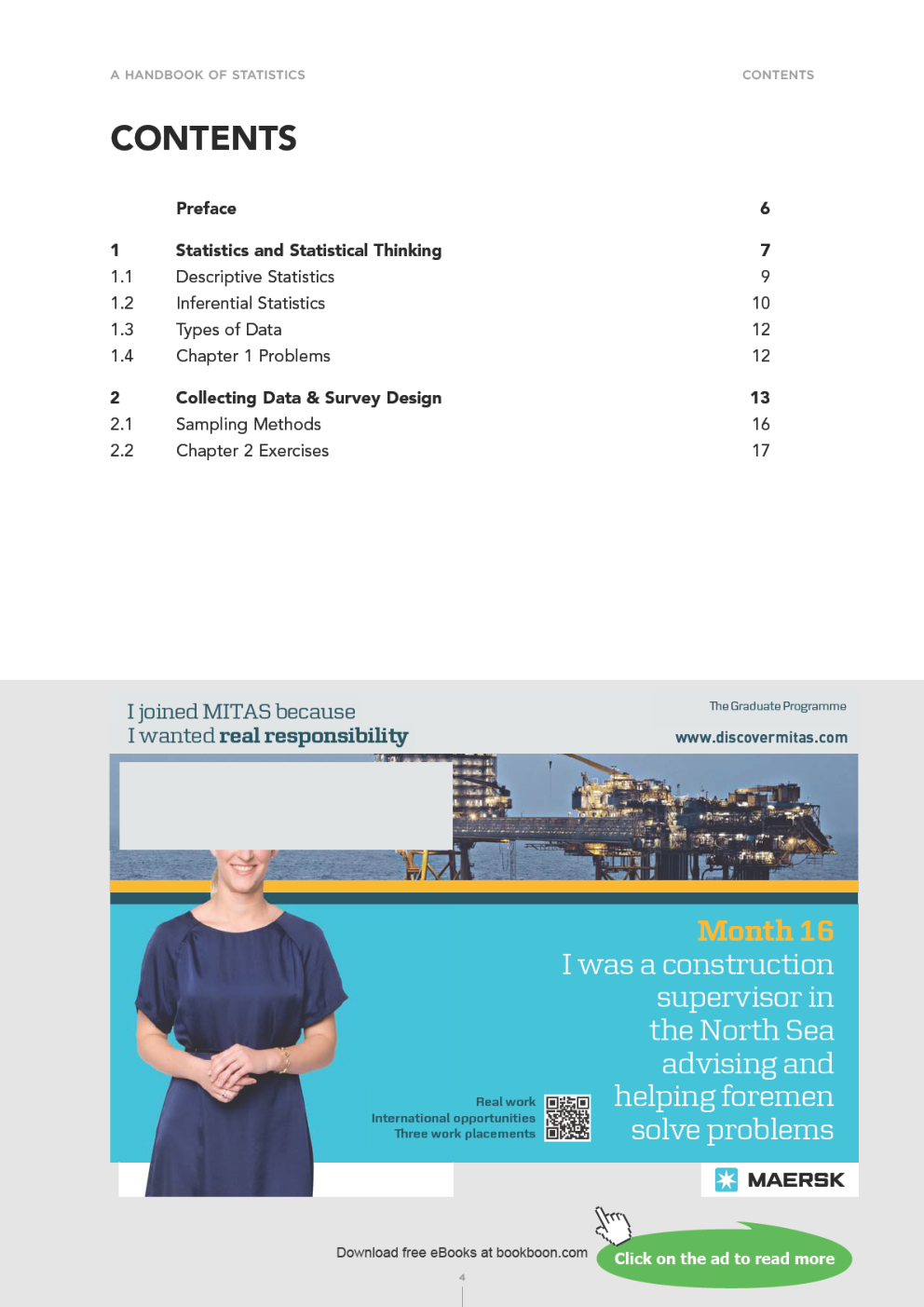 A Handbook Of Statistics An Overview Of Statistical Methods - Page 4