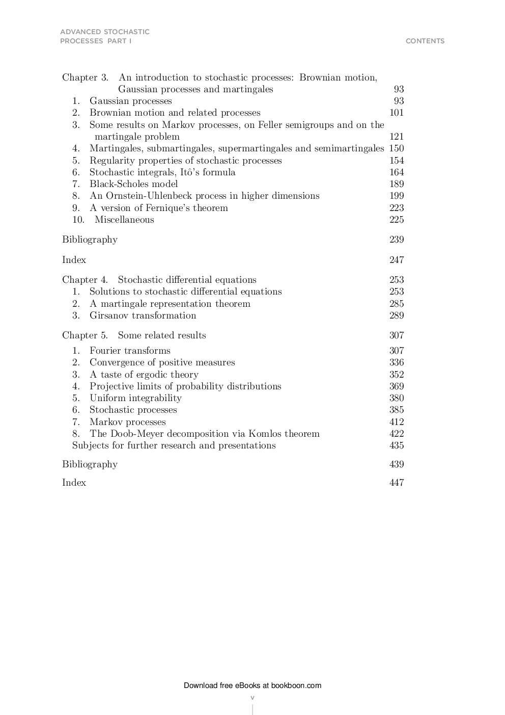 Advanced Stochastic Processes Part-I - Page 5
