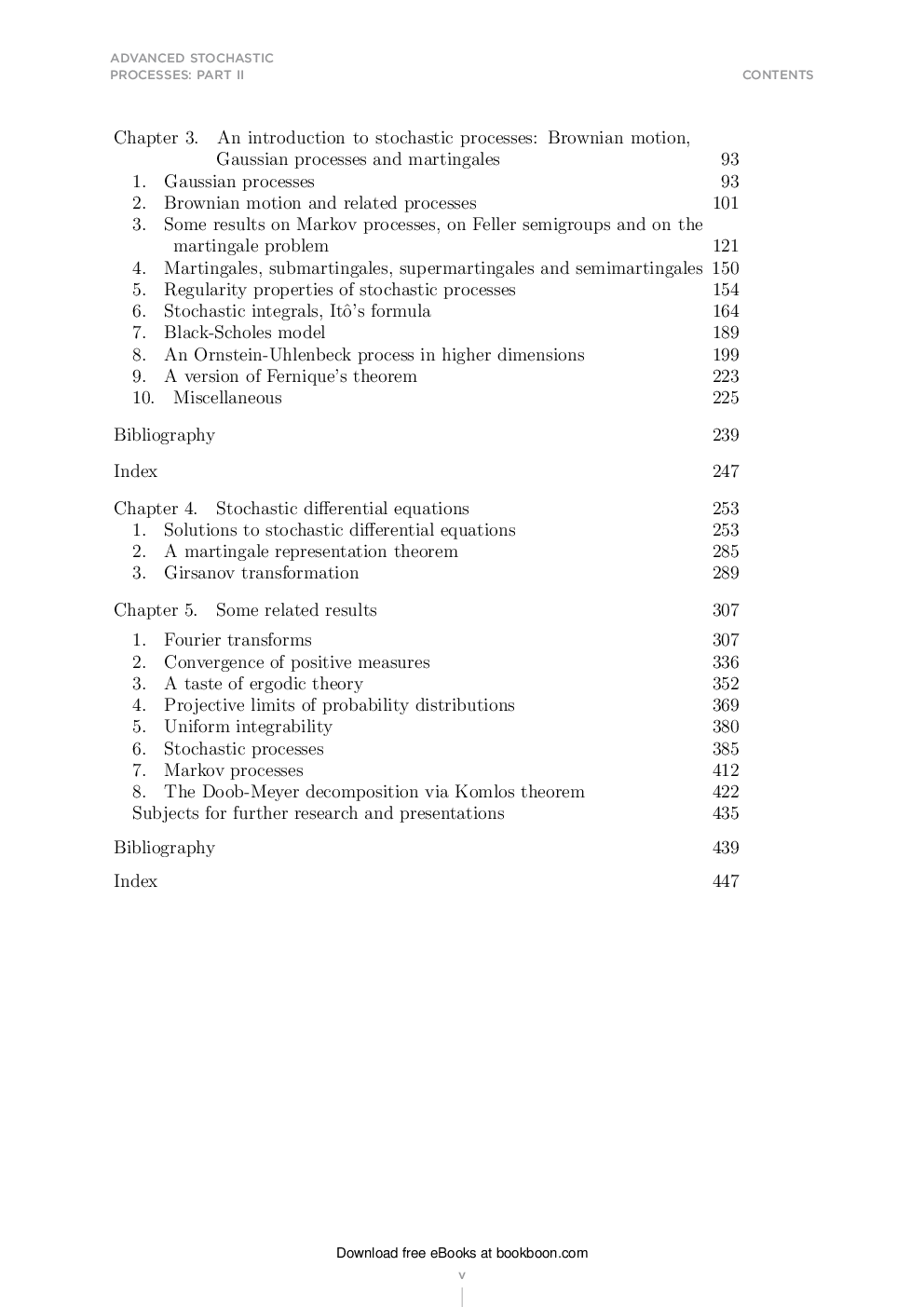 Advanced Stochastic Processes Part-II - Page 5