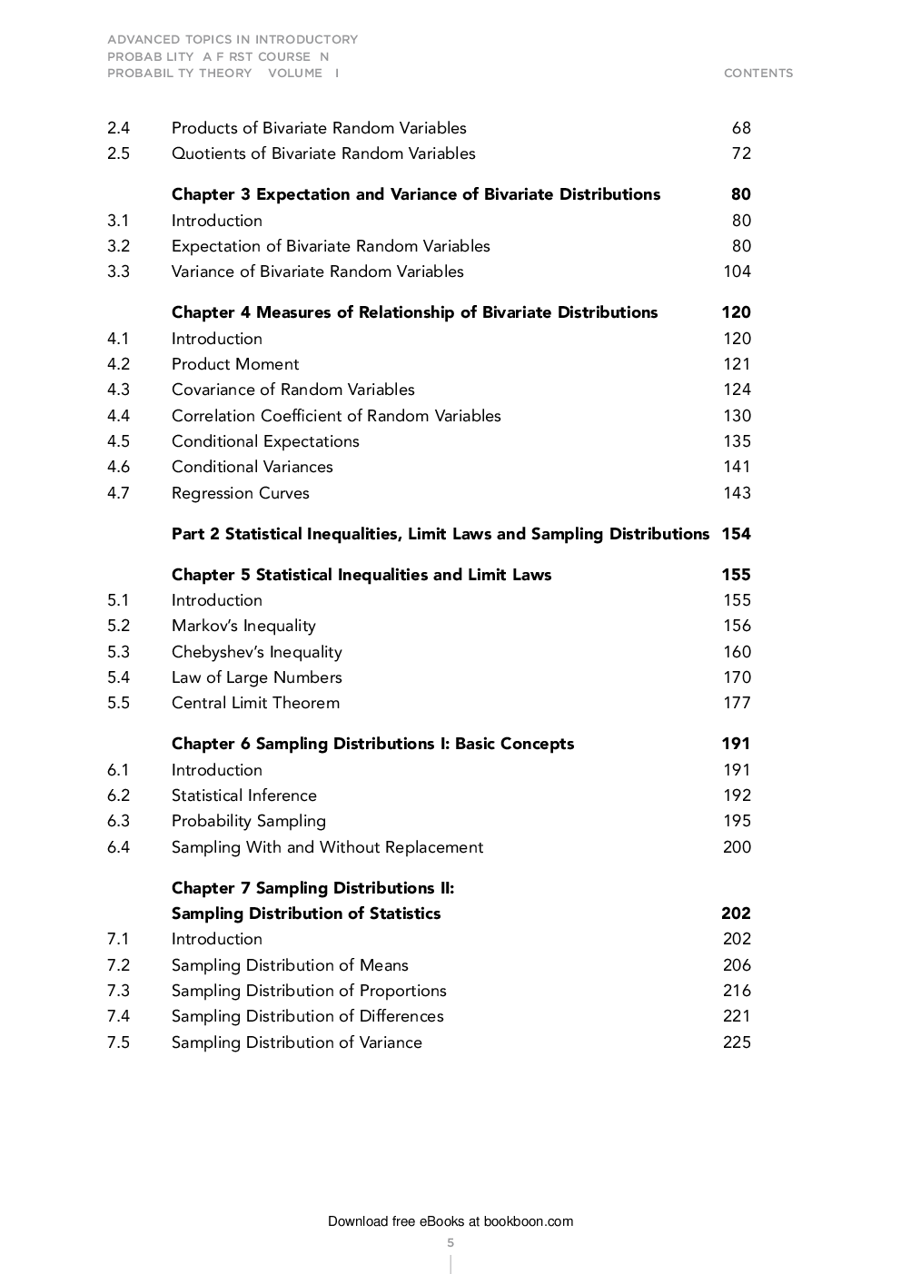 Advanced Topics In Introductory Probability - Page 5
