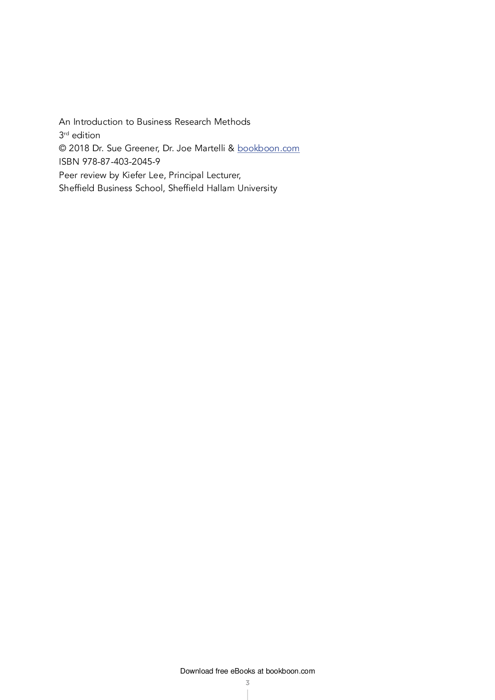 An Introduction To Business Research Methods - Page 3