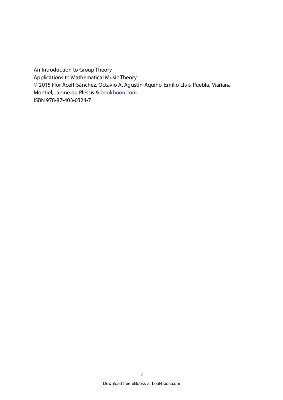 An Introduction To Group Theory - Page 3