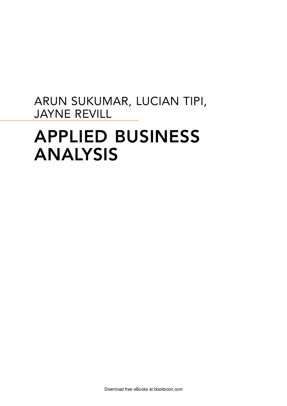 Applied Business Analysis - Page 2