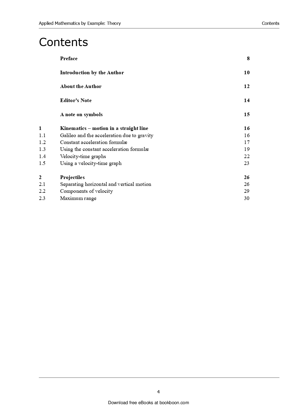 Applied Mathematics By Example Theory - Page 4