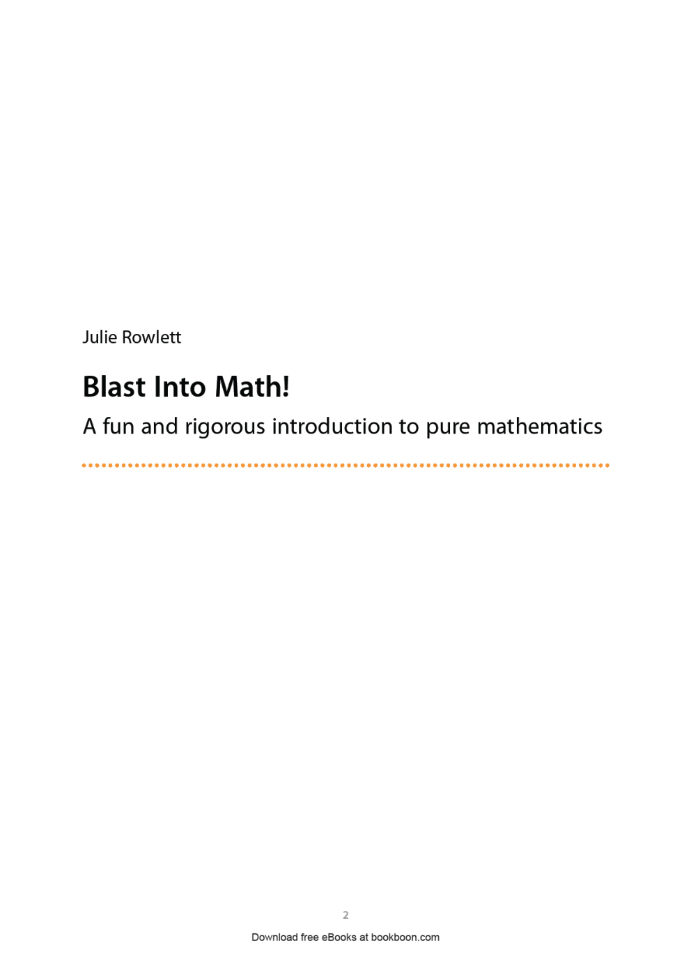 Blast Into Math - Page 2
