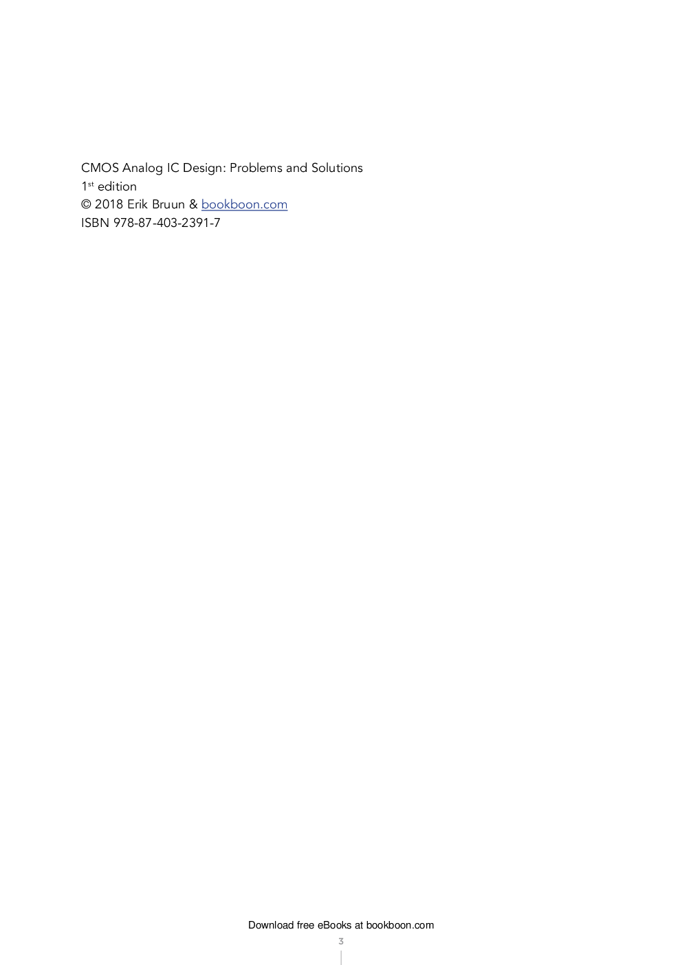 CMOS Analog IC Design Problems And Solutions - Page 3