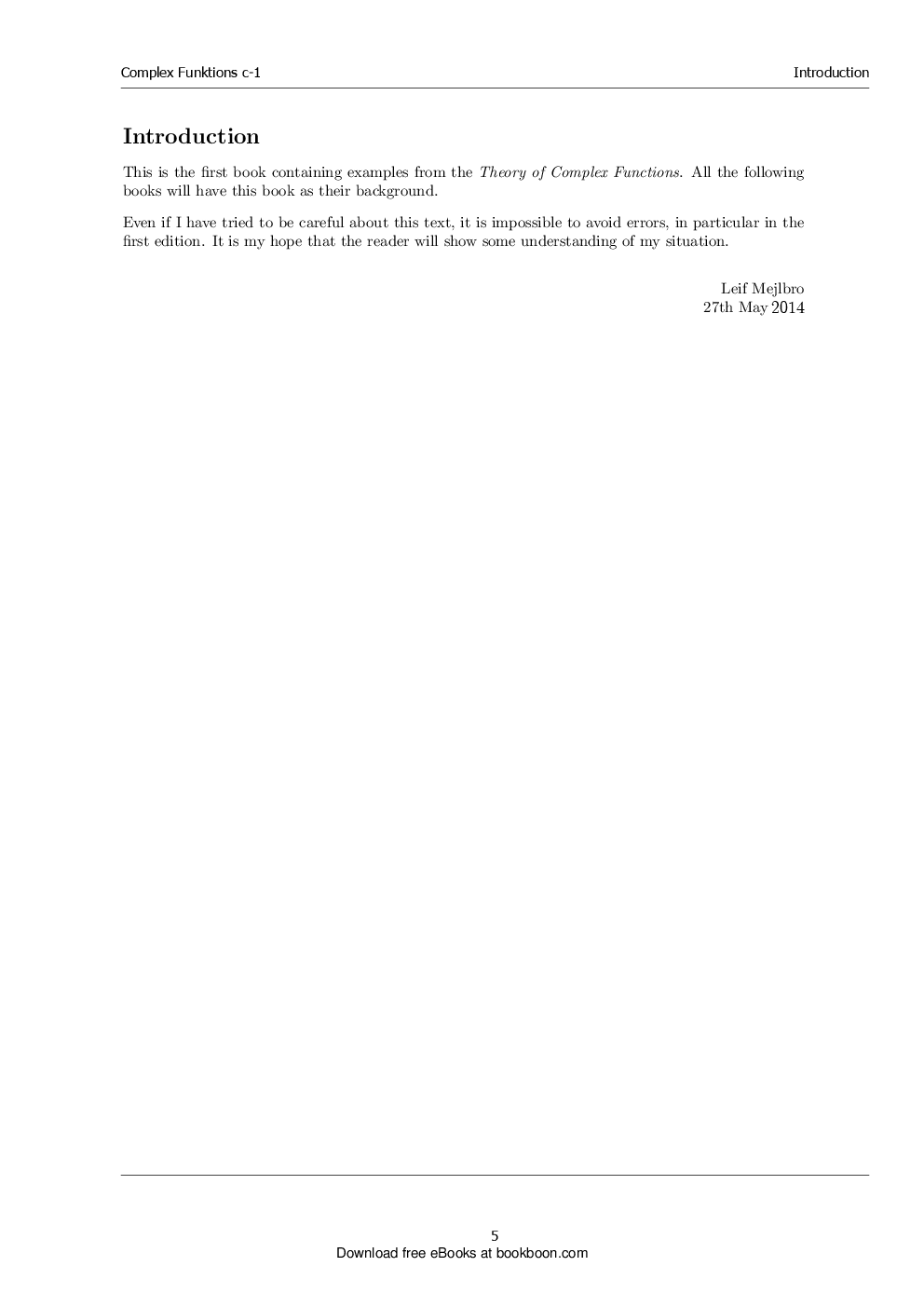 Complex Functions C-I Examples Concerning Complex Numbers - Page 5