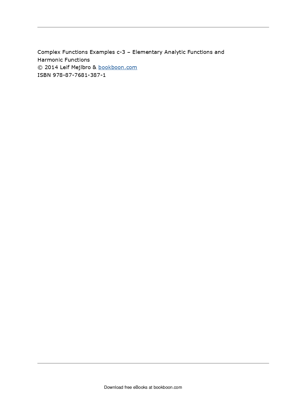 Complex Functions Examples C-3 - Page 3