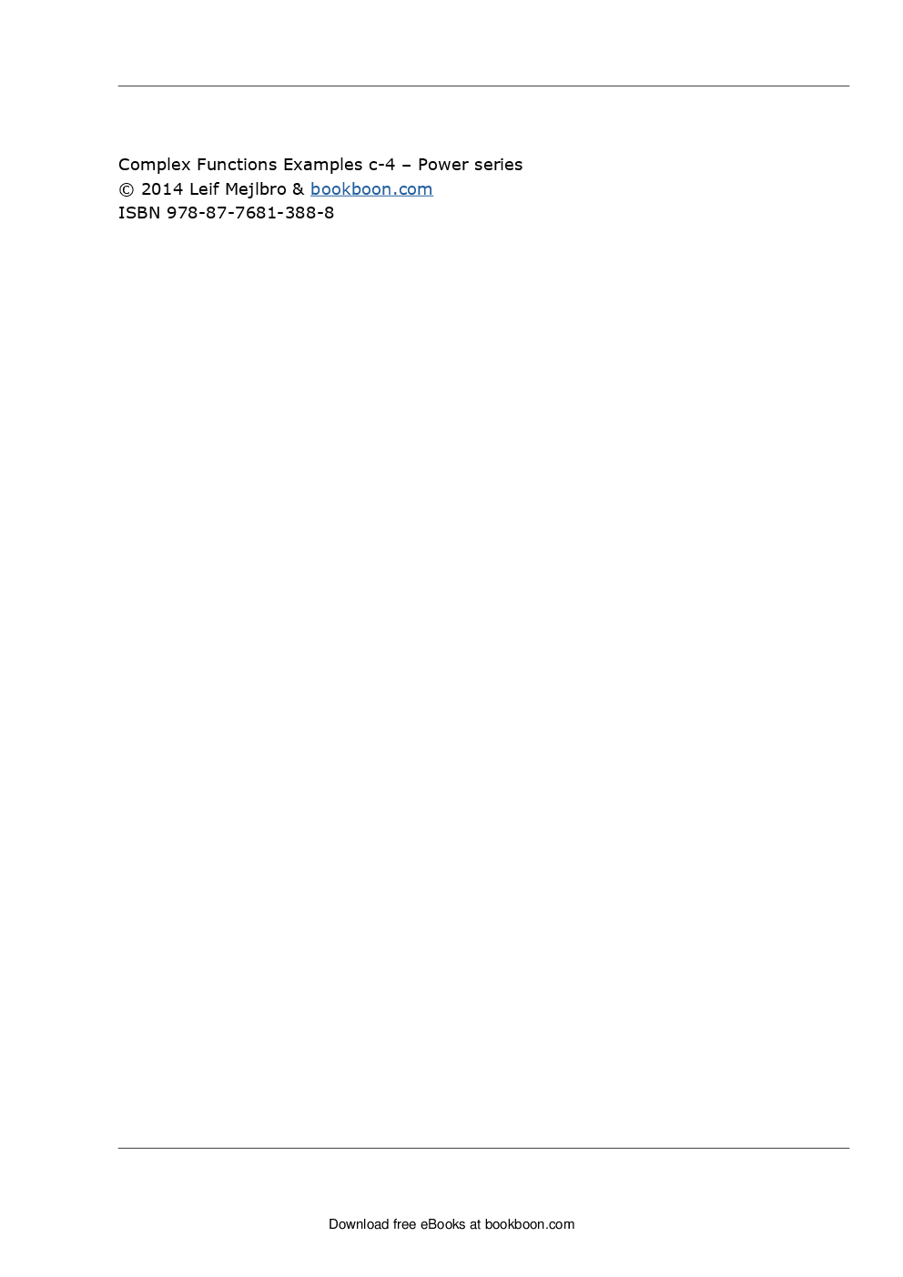 Complex Functions Examples C-4 - Page 3