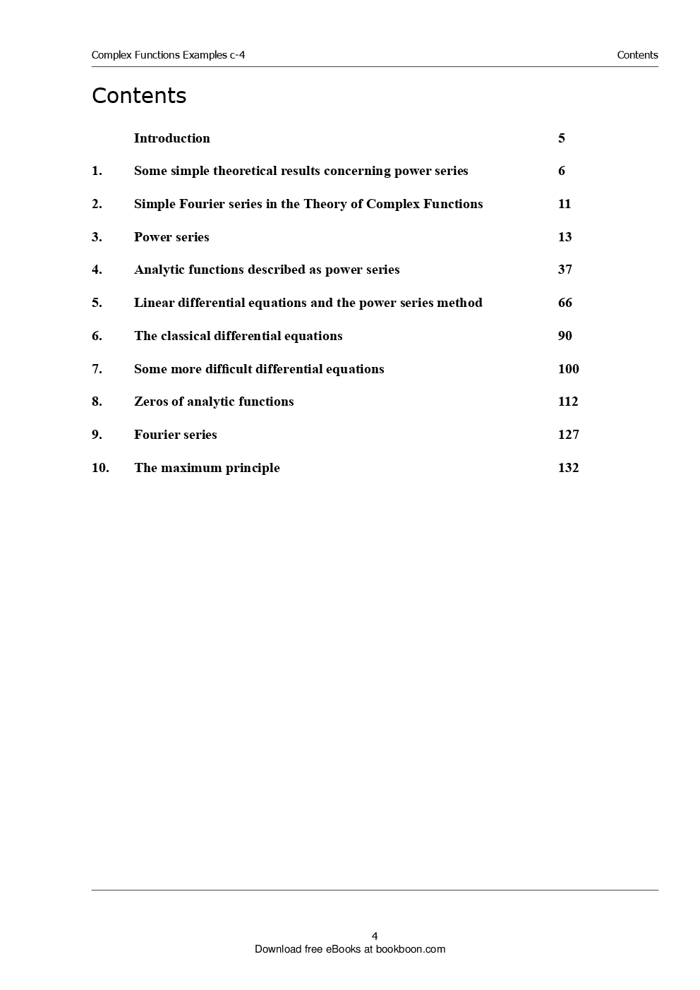 Complex Functions Examples C-4 - Page 4