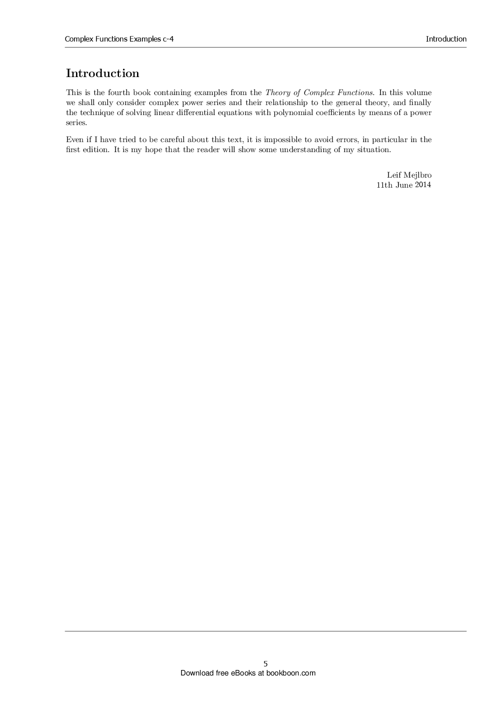Complex Functions Examples C-4 - Page 5
