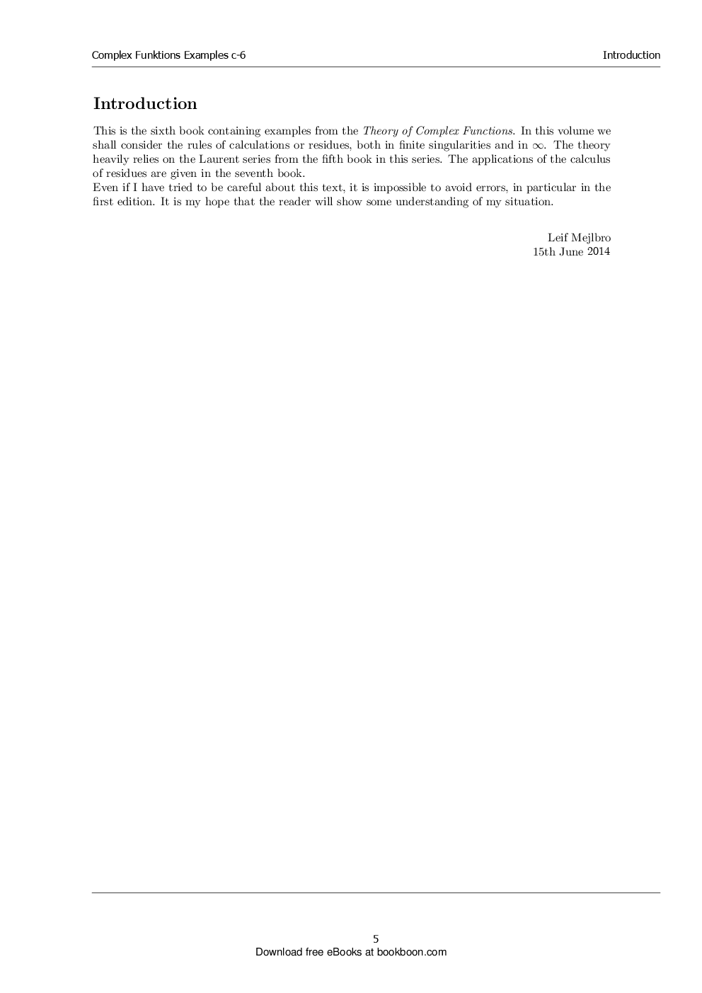 Complex Functions Examples C-6 - Page 5