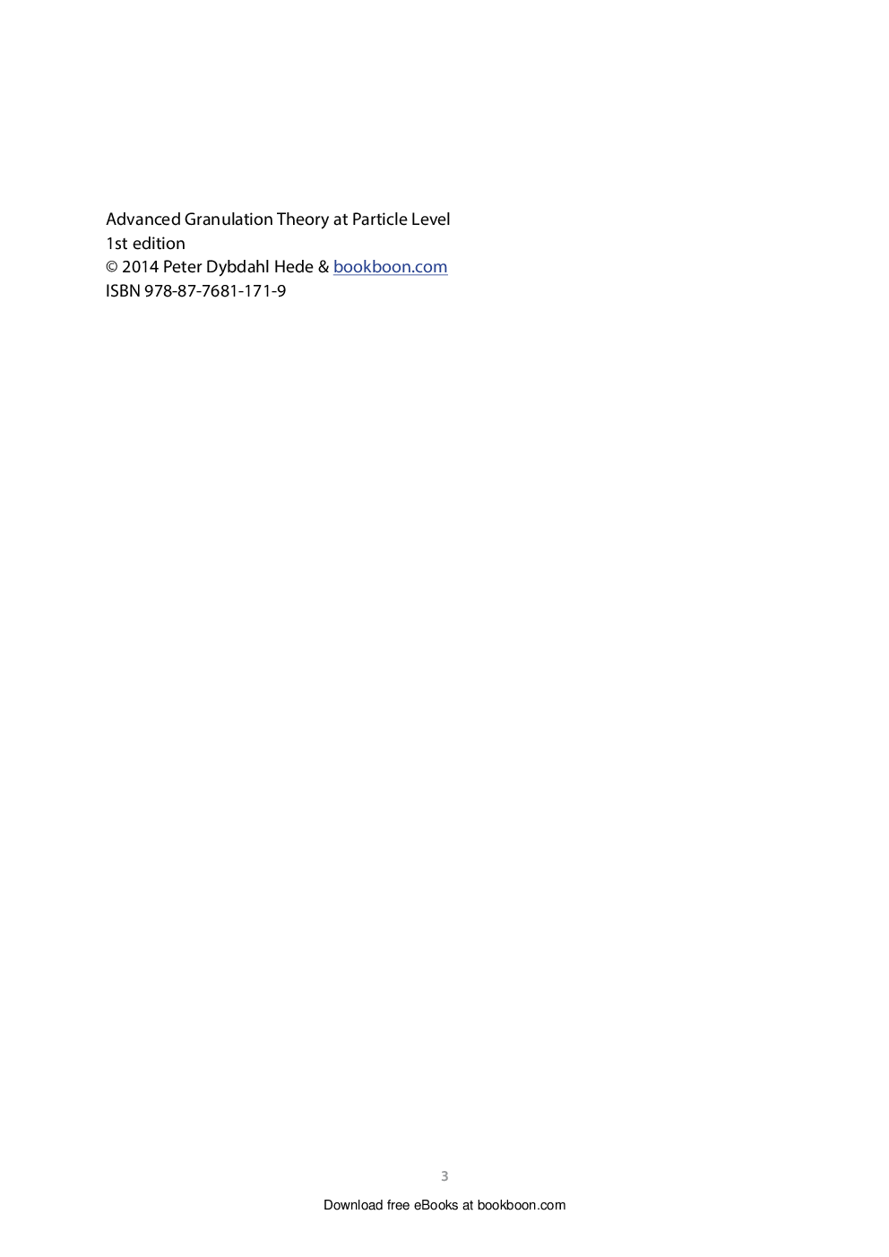 Advanced Granulation Theory At Particle Level - Page 3