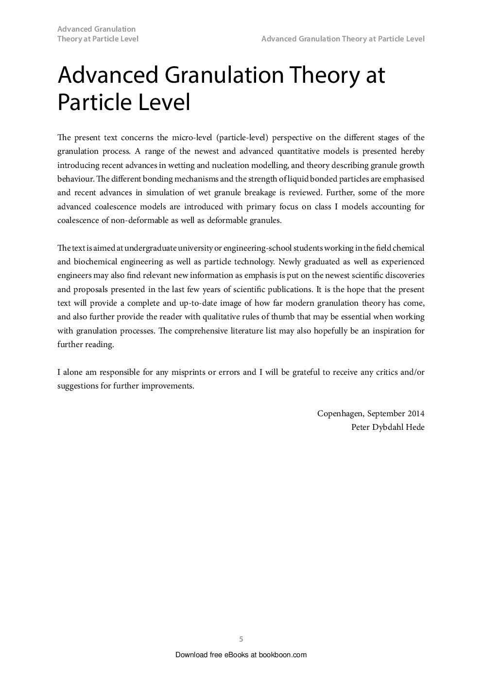 Advanced Granulation Theory At Particle Level - Page 5