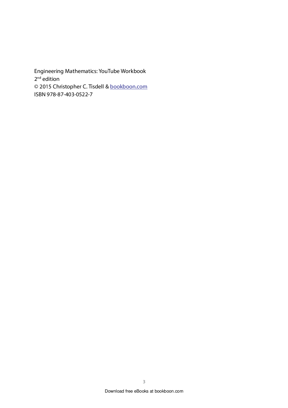 Engineering Mathematics Workbook - Page 3