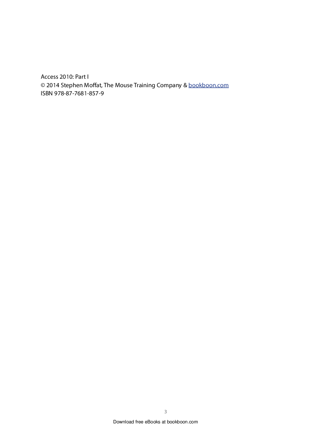 Access 2010 Part-I - Page 3