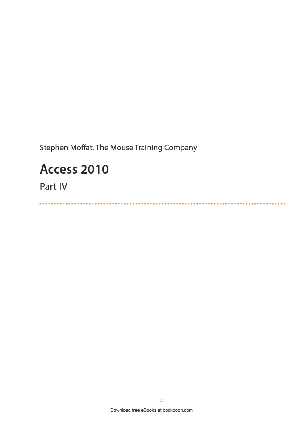 Access 2010 Part-IV - Page 2