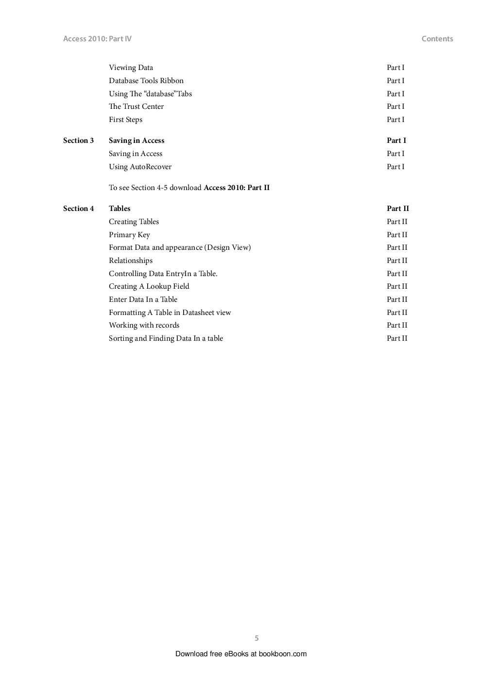 Access 2010 Part-IV - Page 5