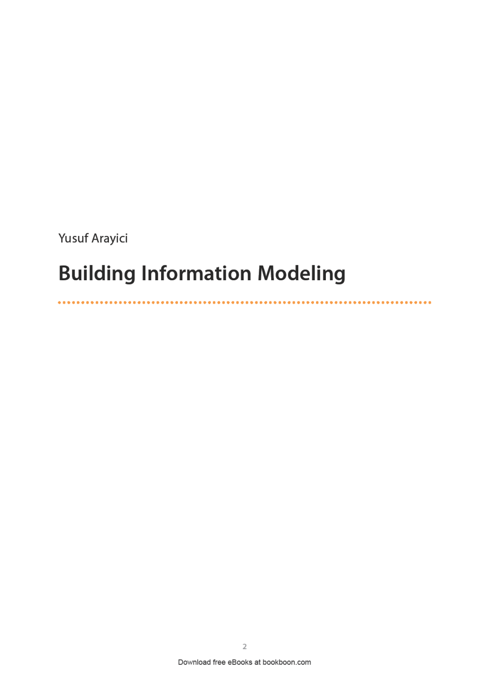 Building Information Modeling - Page 2