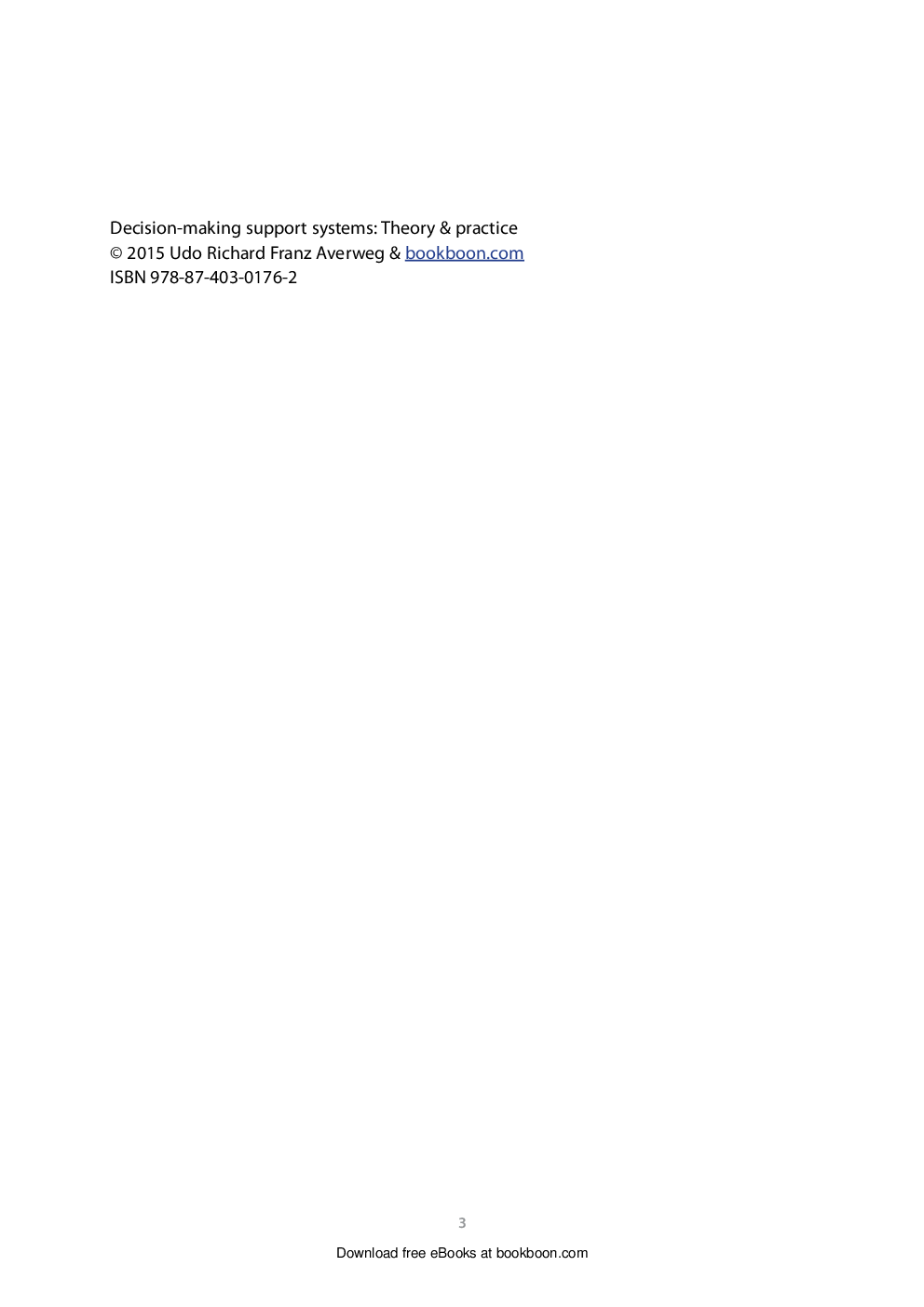 Decision Making Support Systems Theory And Practice - Page 3