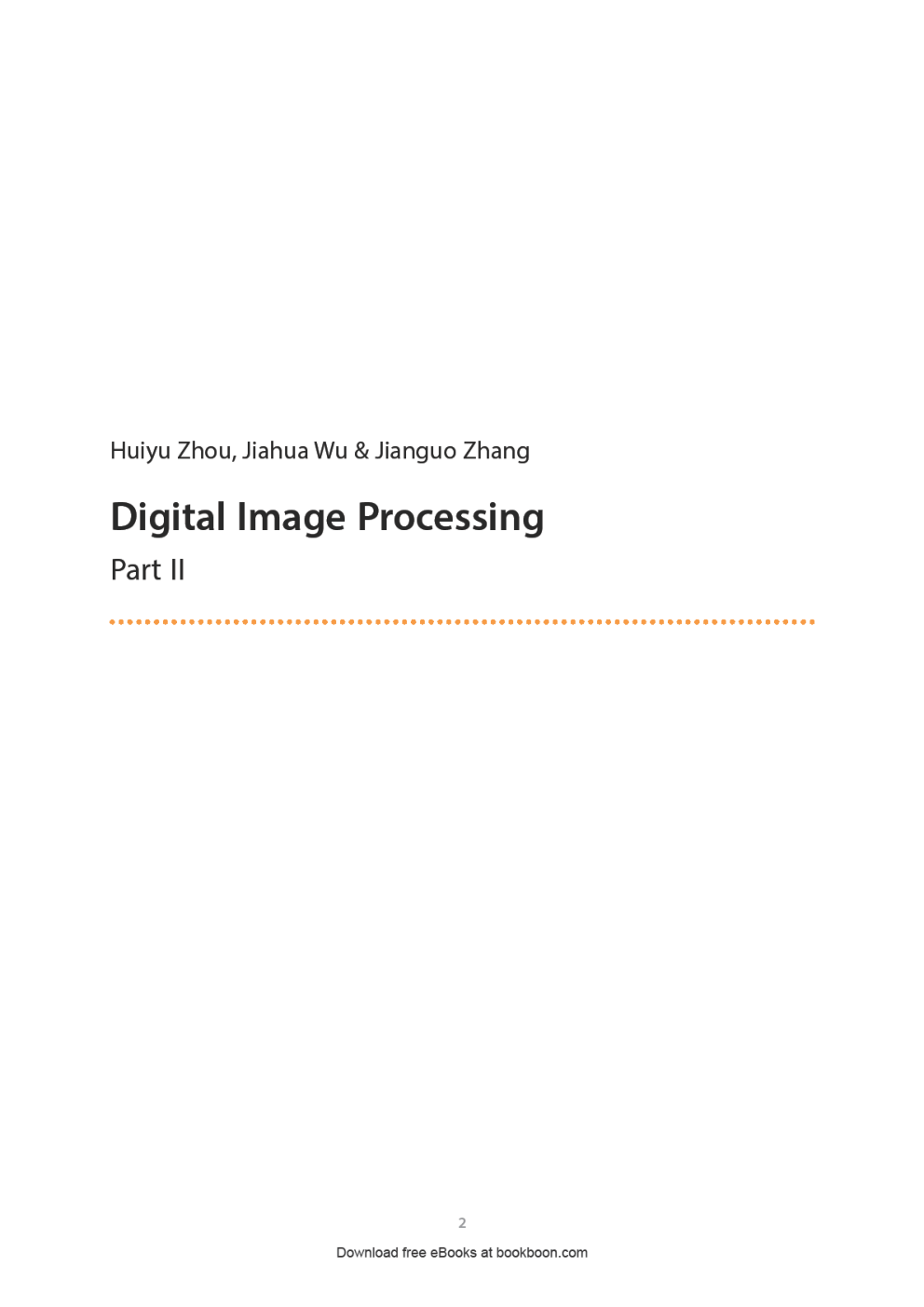 Digital Image Processing Part-II - Page 2