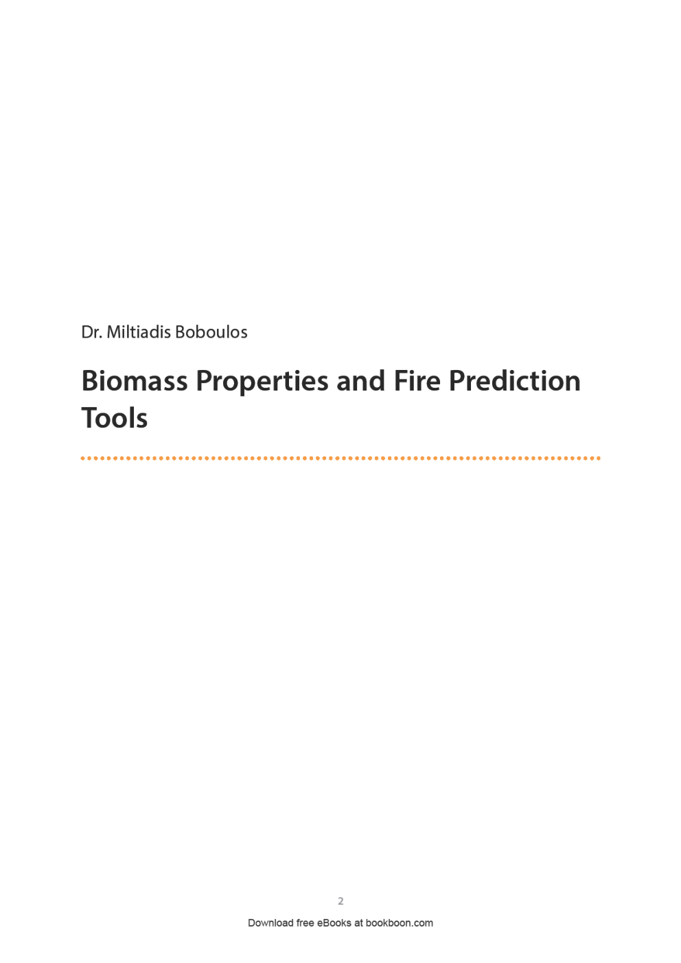 Biomass Properties And Fire Prediction Tools - Page 2