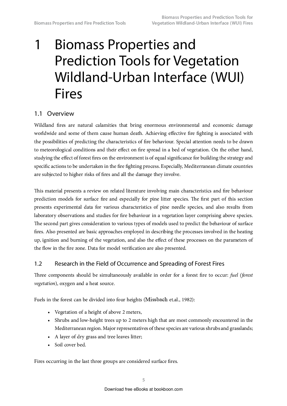 Biomass Properties And Fire Prediction Tools - Page 5