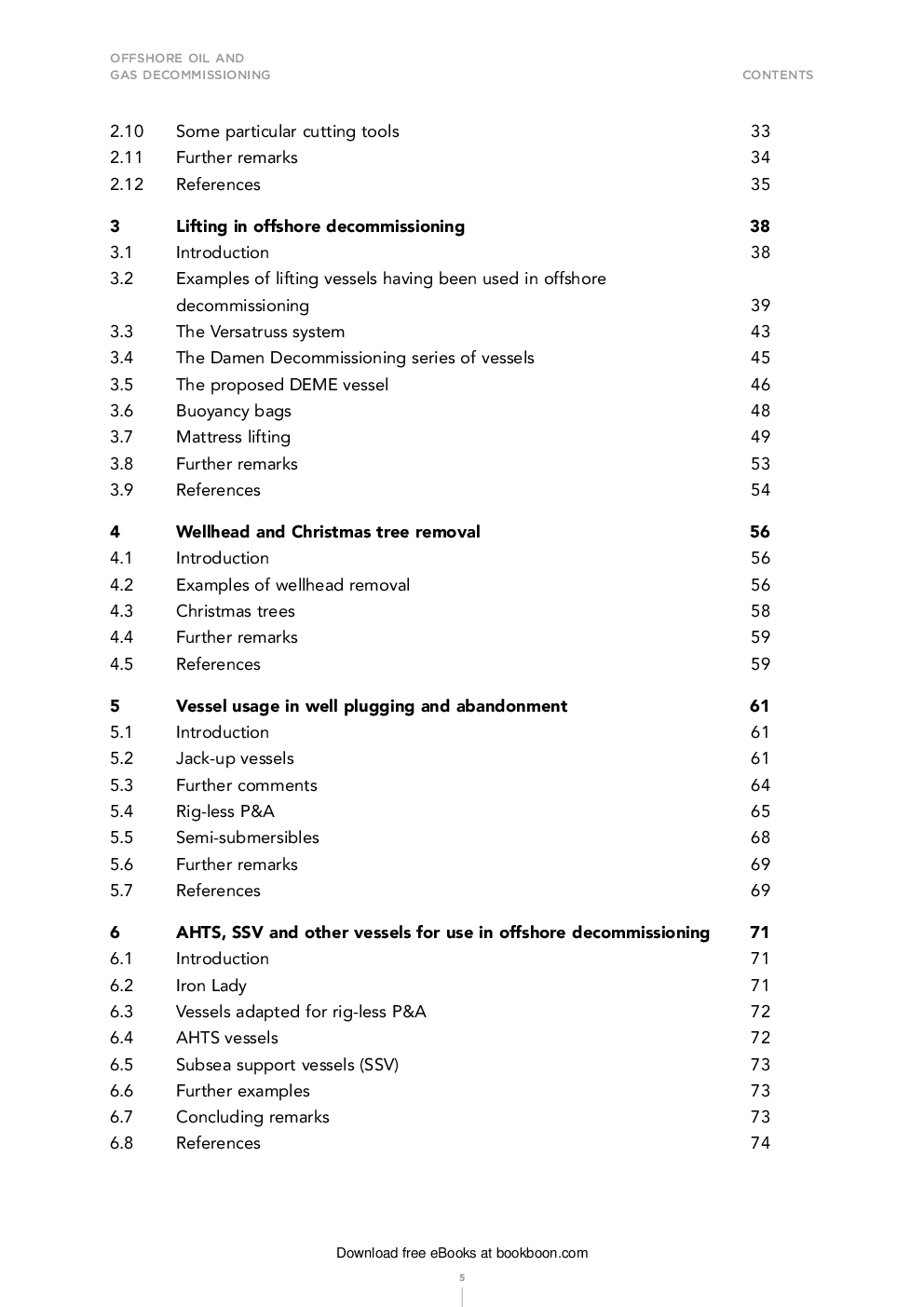 Offshore Oil And Gas Decommissioning - Page 5