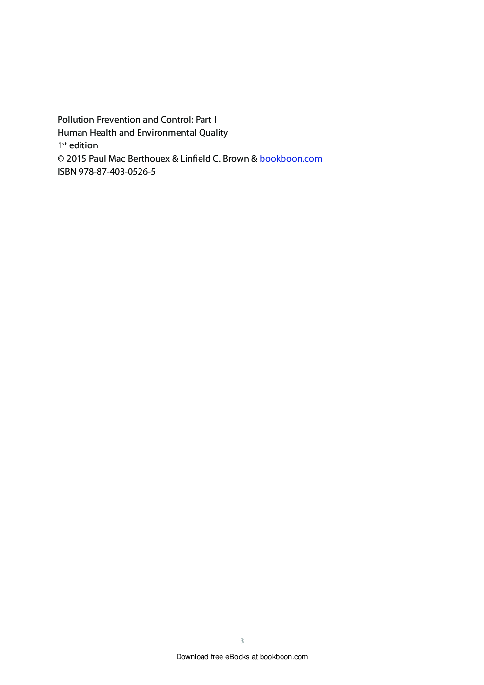 Pollution Prevention And Control Part I - Page 3