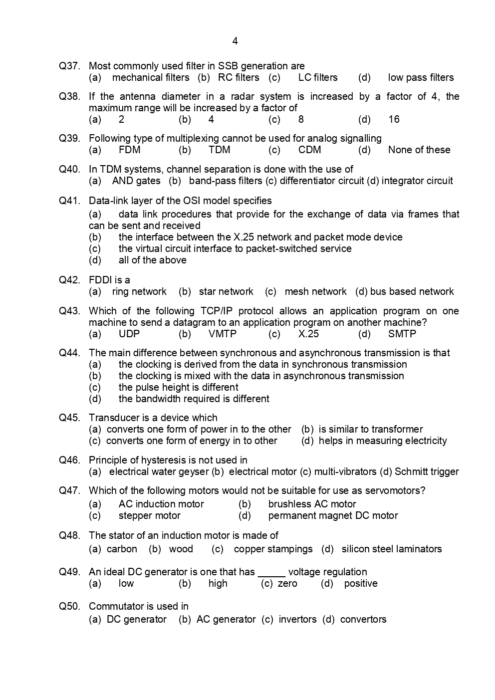 EKT E & EC Question Paper With Answer Paper-2 - Page 5