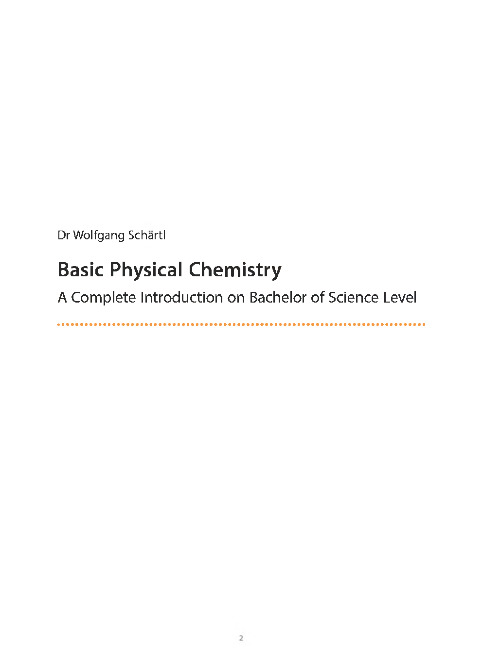 Basic Physical Chemistry - Page 2