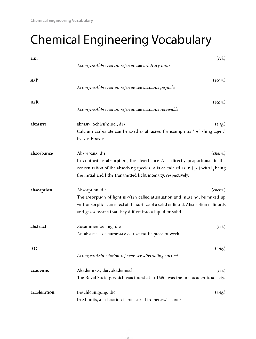 Chemical Engineering Vocabulary Bilingual - Page 5