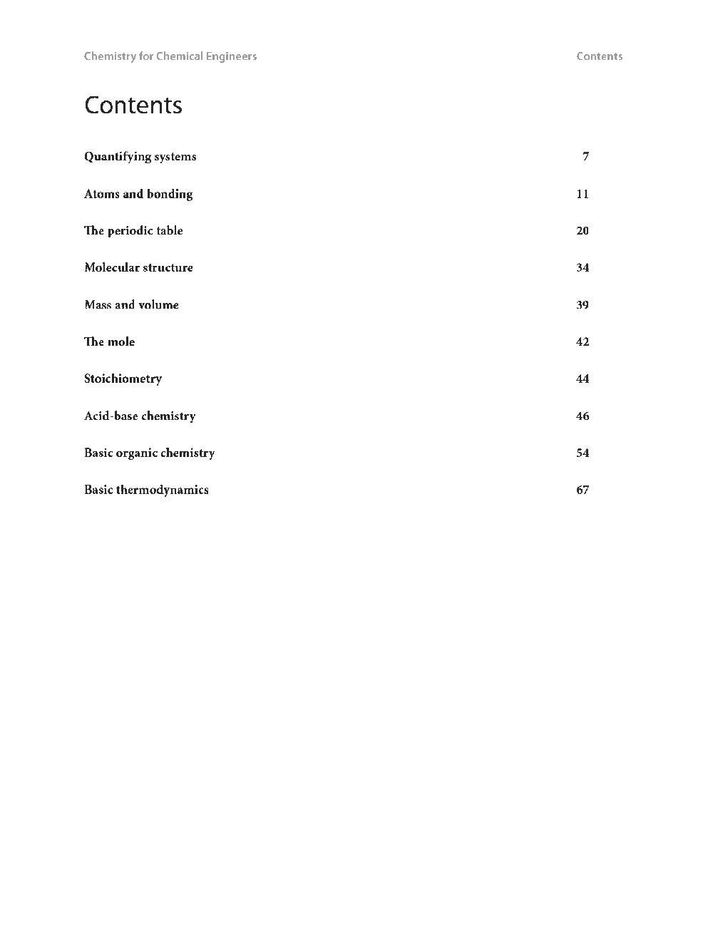 Chemistry For Chemical Engineers - Page 3