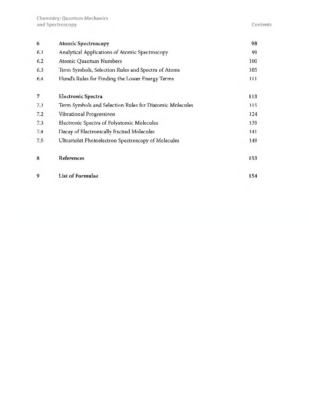 Chemistry Quantum Mechanics And Spectroscopy I - Page 5