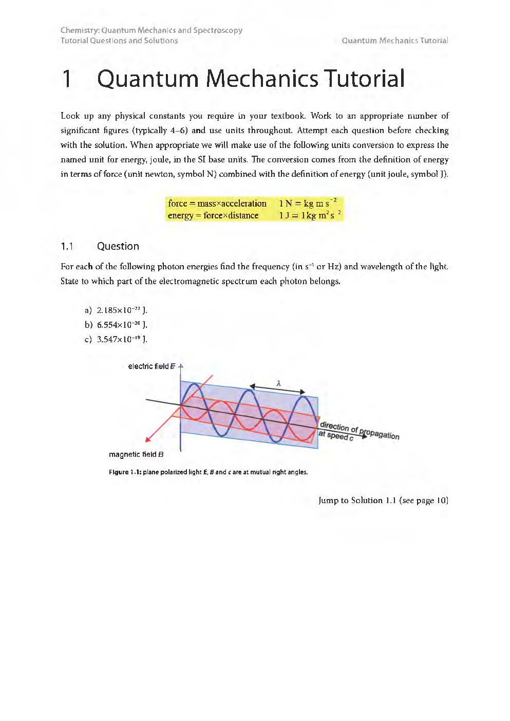 Chemistry Quantum Mechanics And Spectroscopy II - Page 5