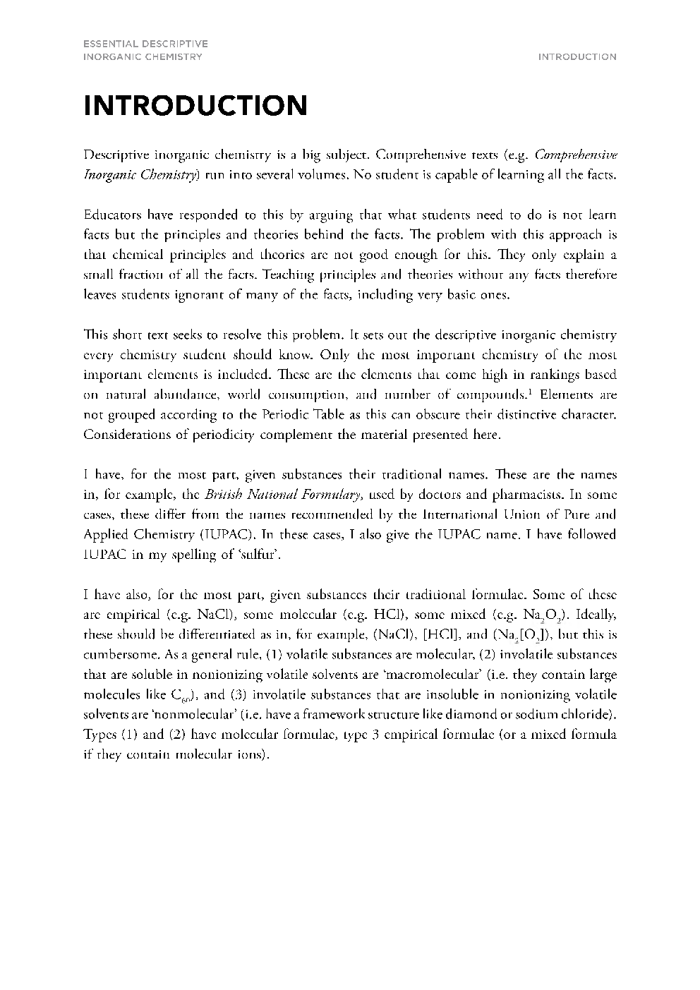 Essential Descriptive Inorganic Chemistry - Page 5
