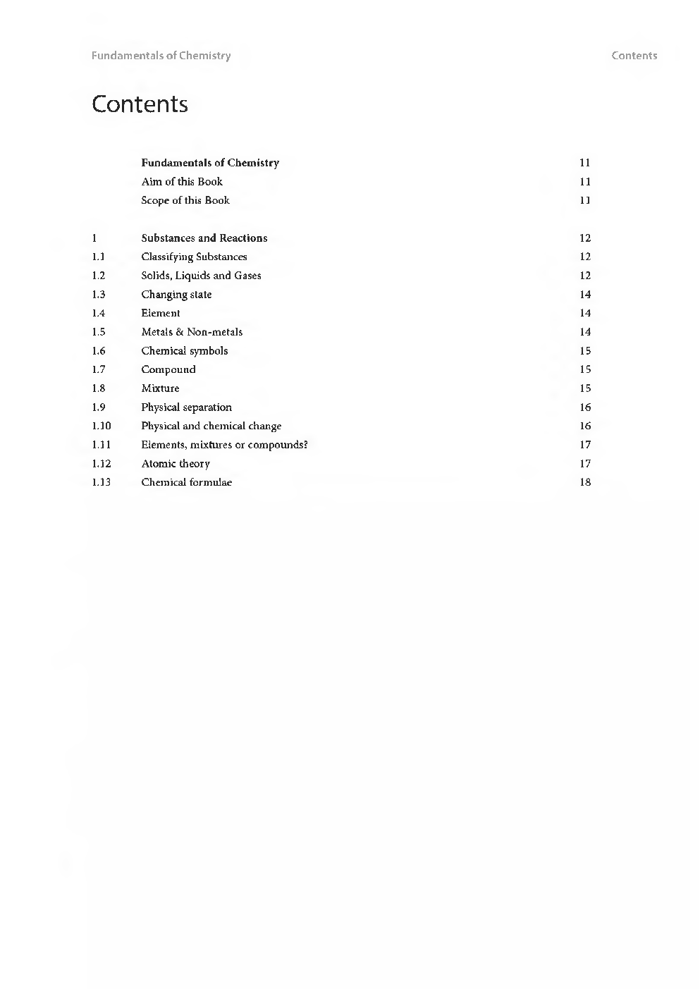Fundamentals Of Chemistry Part I - Page 3
