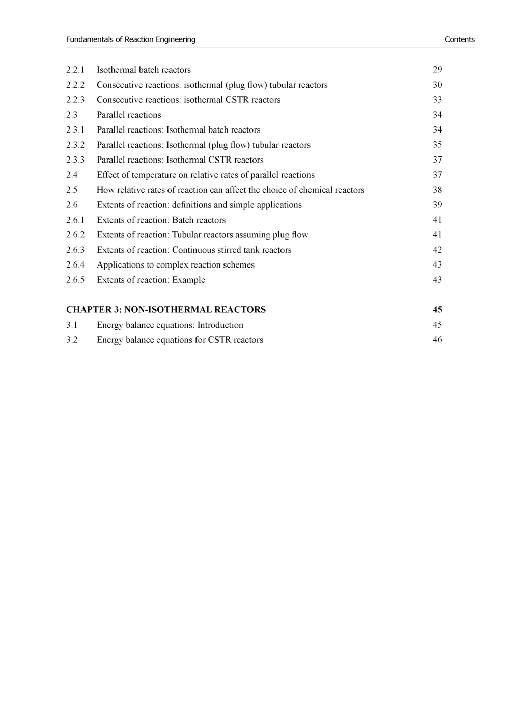 Fundamentals Of Reaction Engineering - Page 4