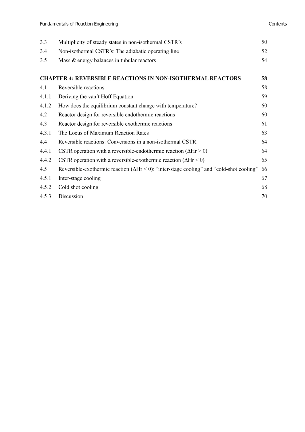 Fundamentals Of Reaction Engineering - Page 5