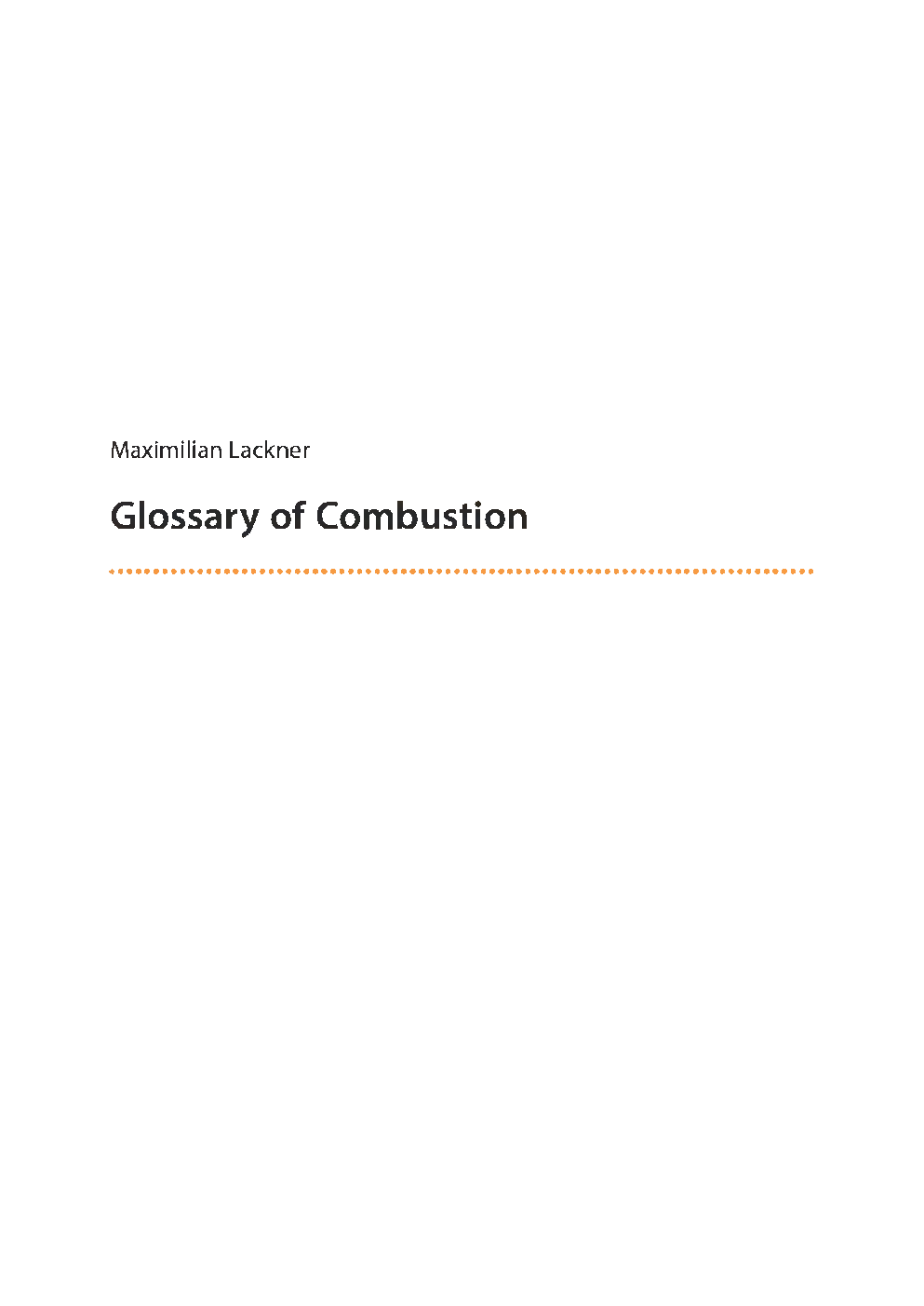 Glossary Of Combustion - Page 2