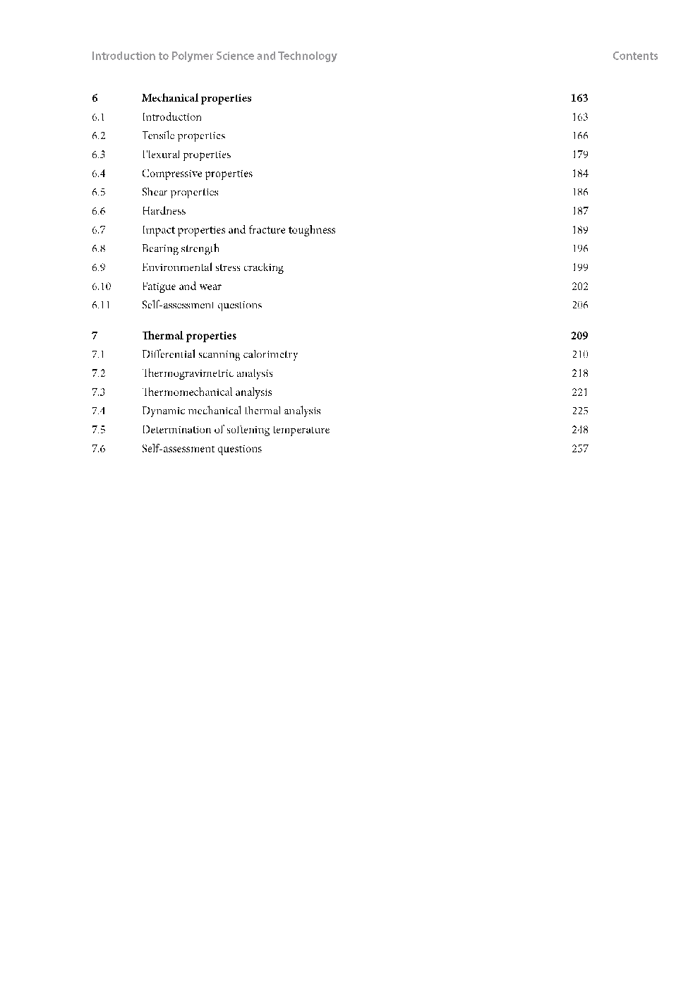 Introduction To Polymer Science And Technology - Page 5