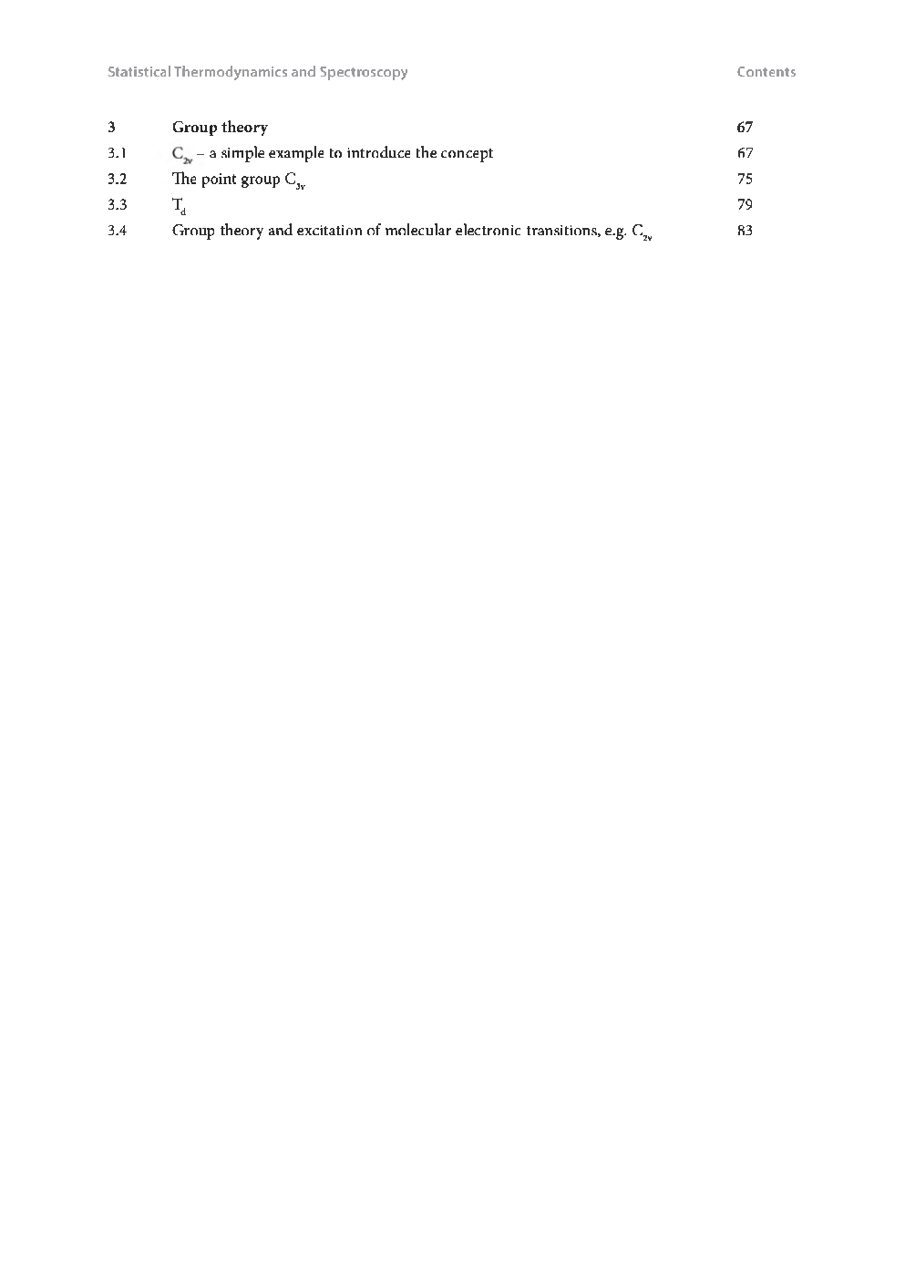 Statistical Thermodynamics And Spectroscopy - Page 4