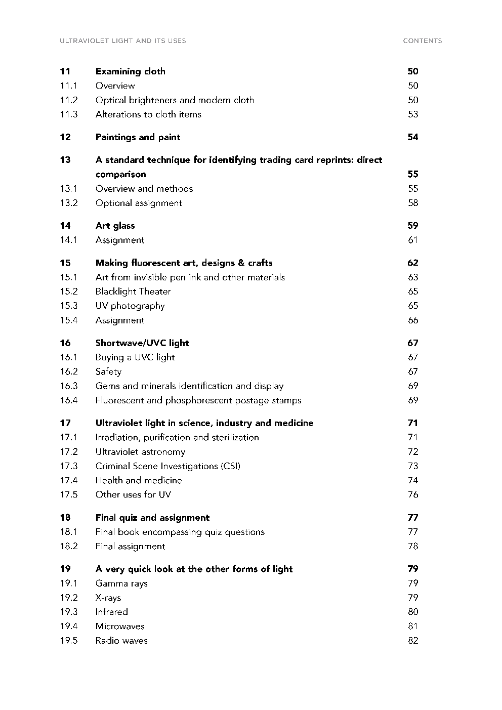 Ultraviolet Light And Its Uses - Page 5