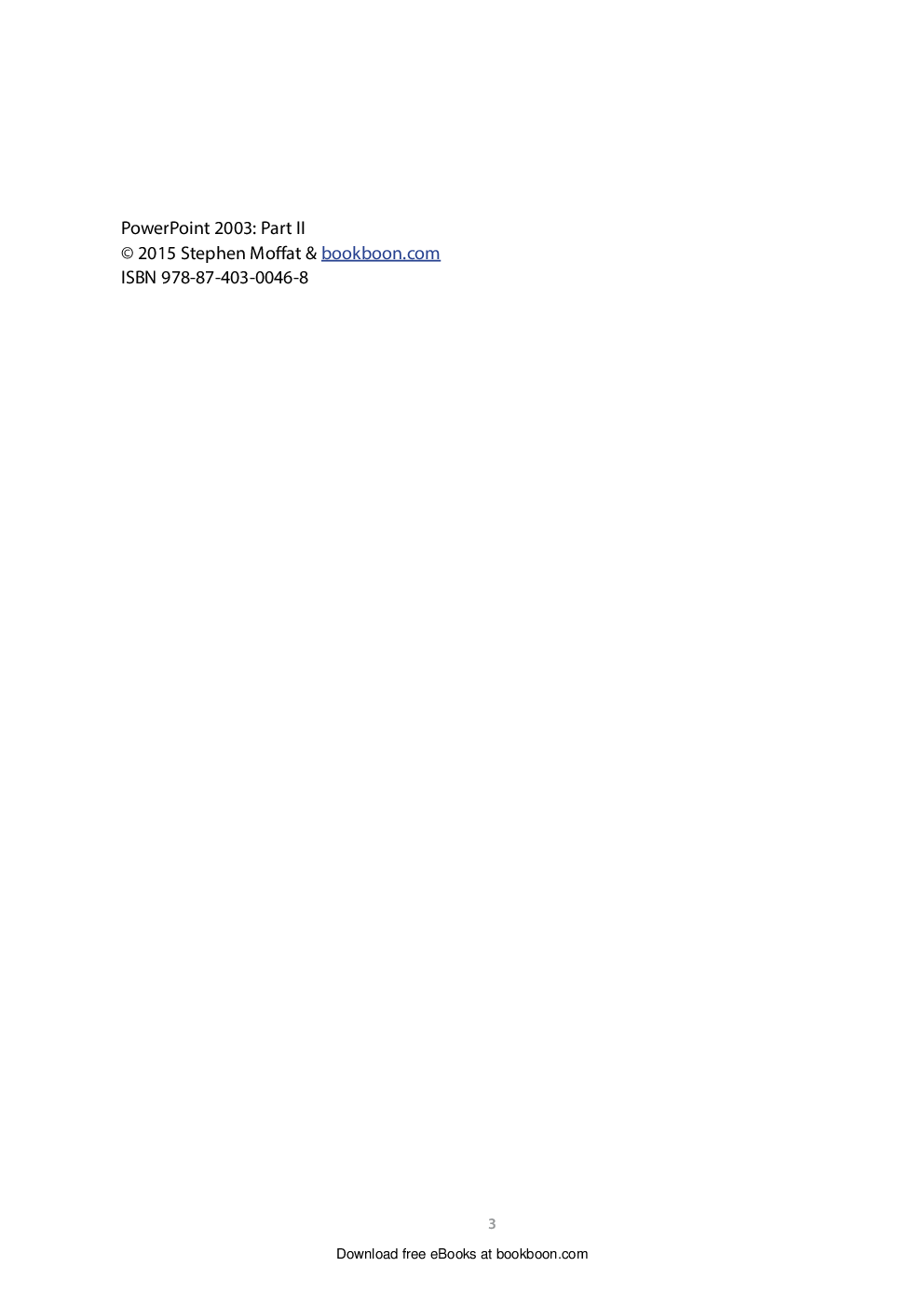 Power Point 2003 Part-II - Page 3