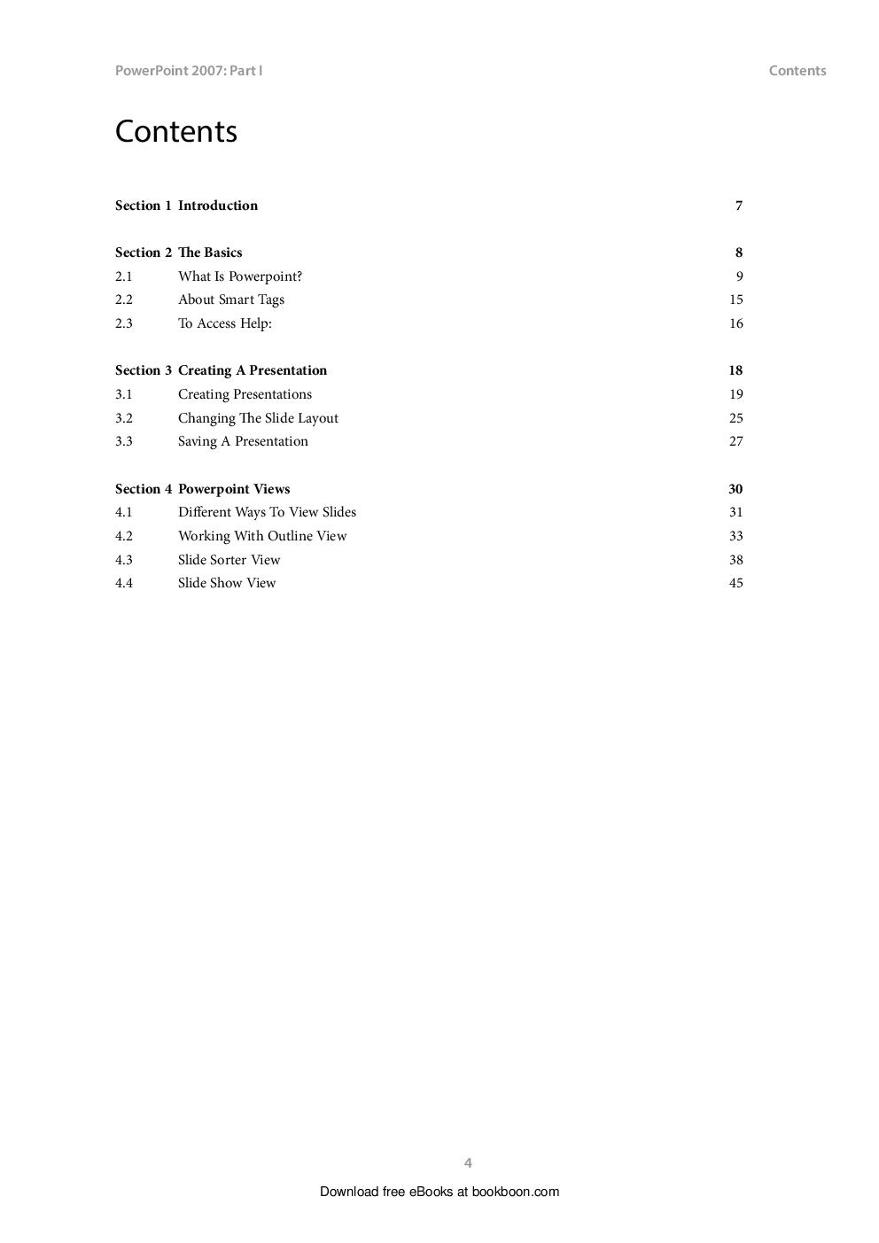 Power Point 2007 Part-I - Page 4