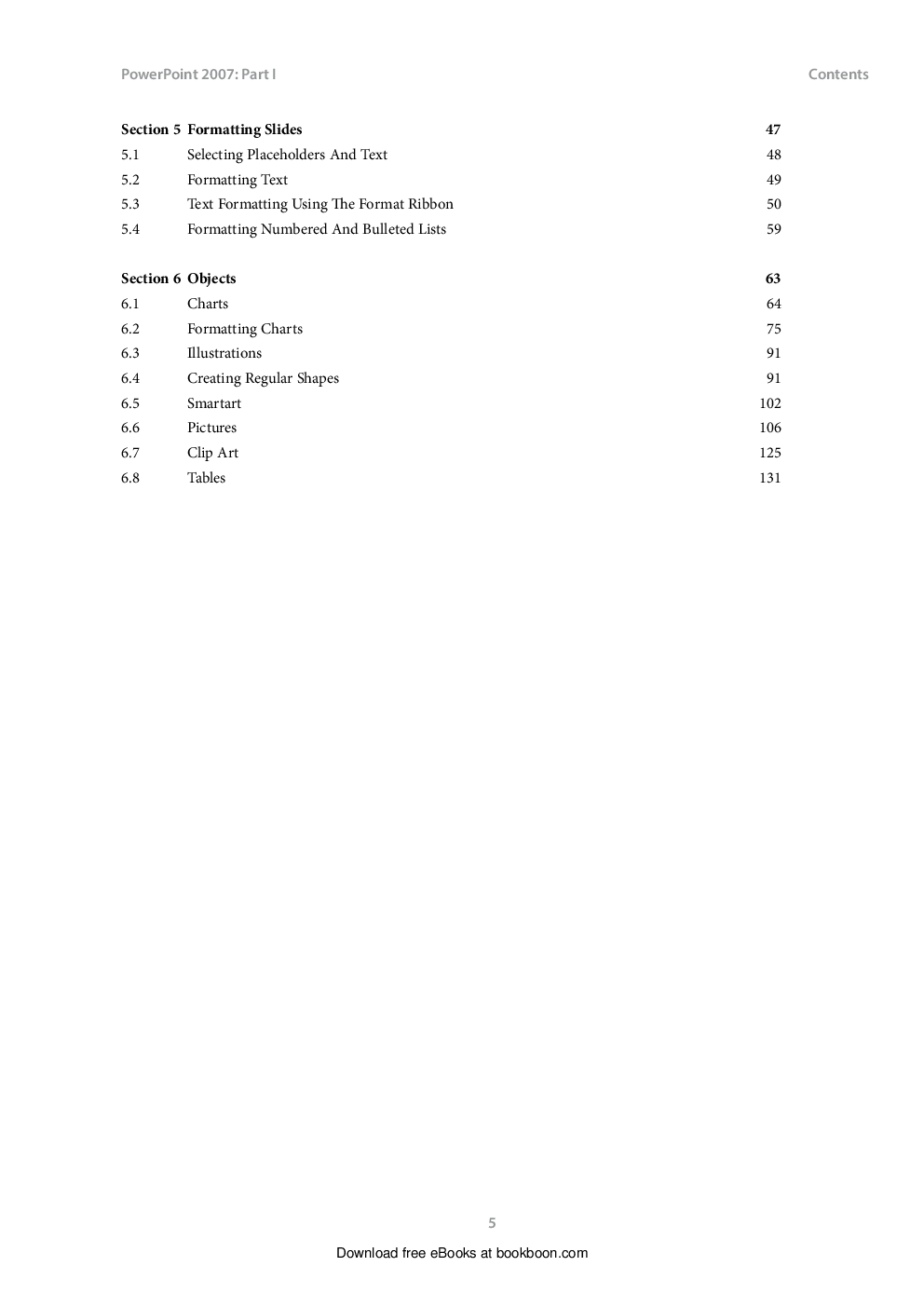 Power Point 2007 Part-I - Page 5