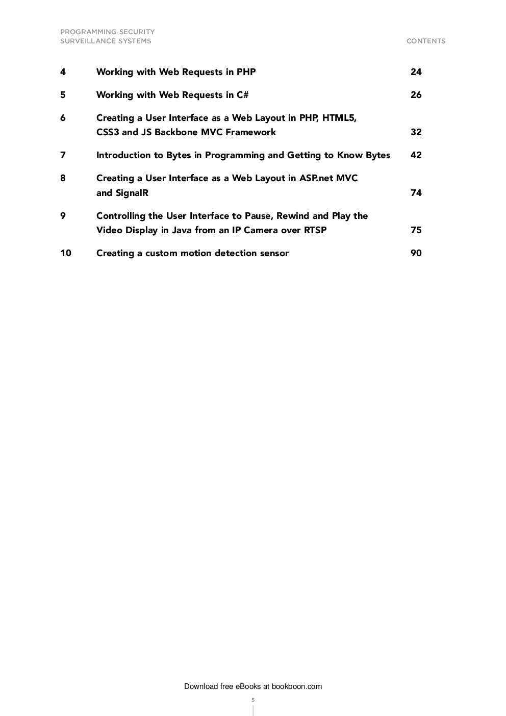 Programming Security Surveillance Systems - Page 5